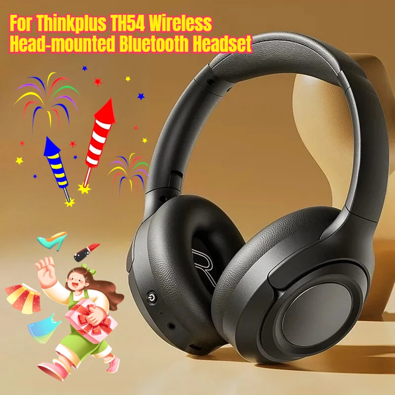 

For Thinkplus TH54 Wireless Head-mounted Bluetooth Headset with Heavy Bass E-sports Games
