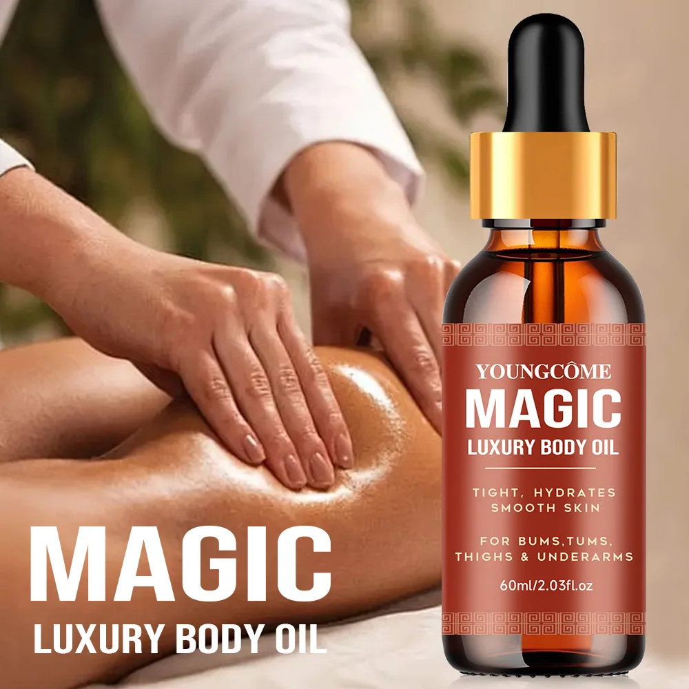 زيت مغذي للجسم ممتاز - يعزز صلابة البشرة، تركيبة ناعمة مرطبة، مثالي لفخذين الوركين #4