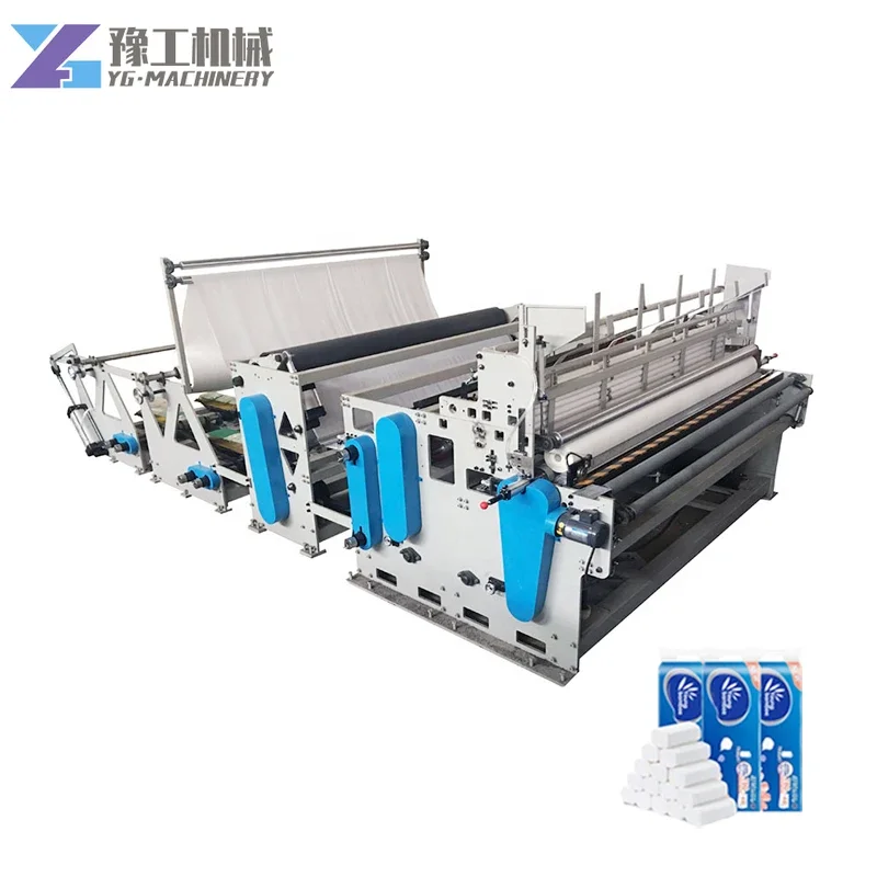 YG Lowest Price Small Business Toilet Tissue Roll Making Machine Toilet Tissue Roll Machine