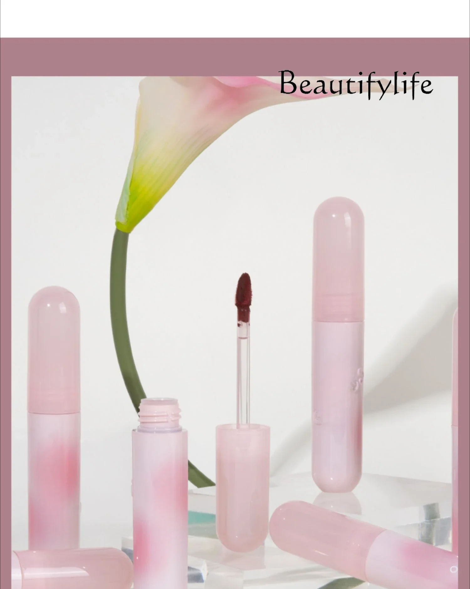 Light luxury pure wild stick lip mud nude lipstick affordable daily makeup matte new model