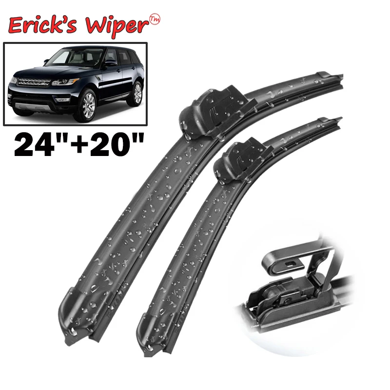 Erick\'s Wiper LHD Front Wiper Blades For Land Rover Range Rover Sport 2013 - 2022 Windshield Windscreen Window Brushes 24\