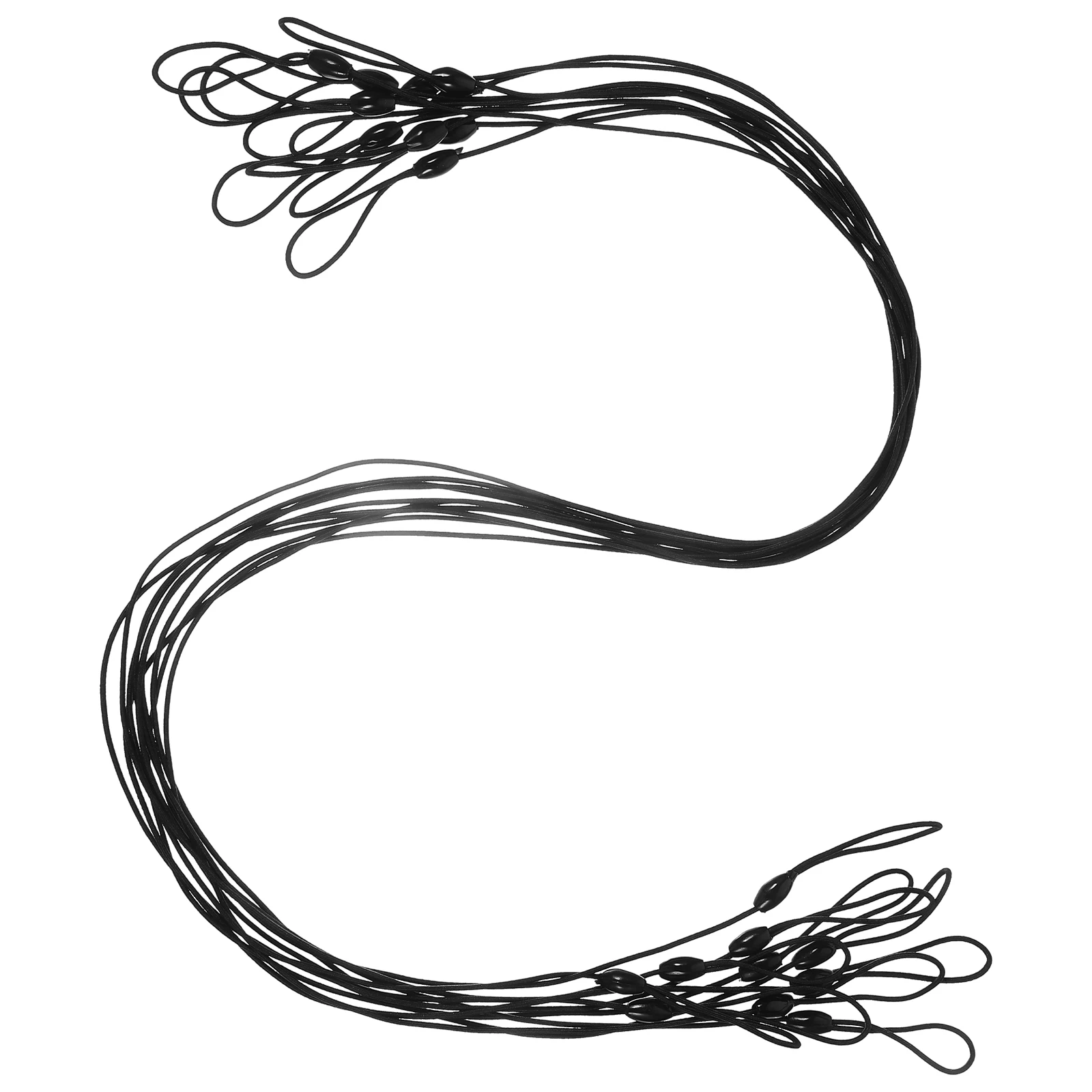 

10pcs Lost Elastic Lanyards for Stylus Rope For Stylus Pen Pen Holder Sling Tether Bungee Cord Writing Accessories