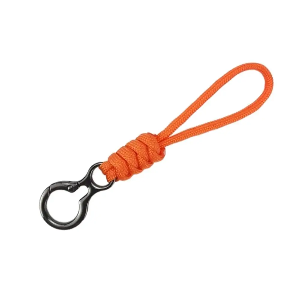 Anti-verloren Paracord Schlüsselbund Armband Riemen Rucksack Regenschirm Seil Schlüsselring Hängende Schnur Ornamente Geflochtene Gewebte Schlüsselbund