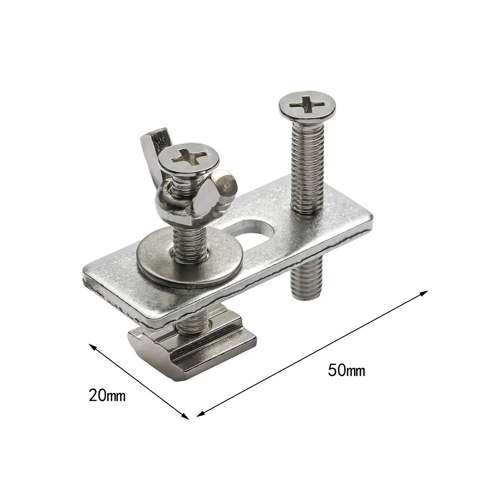 Engraving Machine Press Plate Clamp Durable Hardware Accessories 4Pcs for Metalworking CNC Woodworking Routers Panels