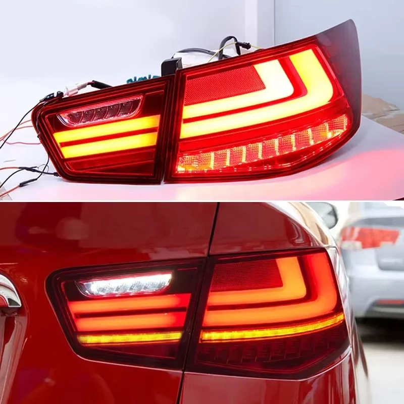 

Car LED 12V Taillights For Kia Forte 2009 - 2012 2013 Rear Running Lamp Brake Reverse Turn Signal Waterproof Car Accessories