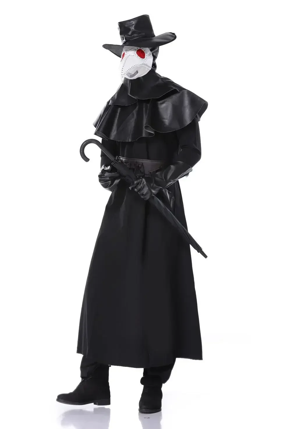 

New Cosplay Plague Doctor Death Mask Bird Beak Spike Steampunk Steam Punk Costumes