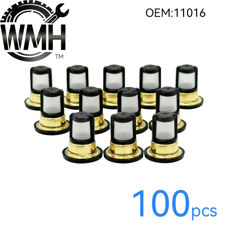 100/200 قطعة اكسسوارات السيارات العلامة التجارية الجديدة والأصلية. إنها مناسبة لمعظم مرشح فوهة حقن السيارة الحجم: 10.4*7*11.2 #4