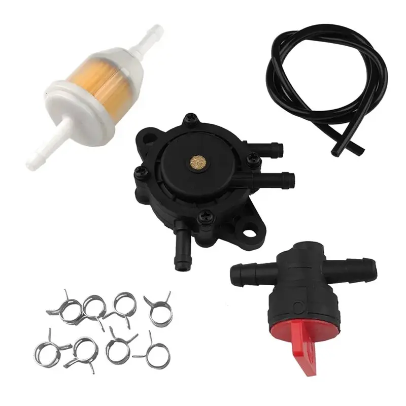 For Kawasaki 49040-7001 Fuel Pump Kit Replacement- For BS 808656 807429 491922 691034 692313 751-3103 Part Numbers Included