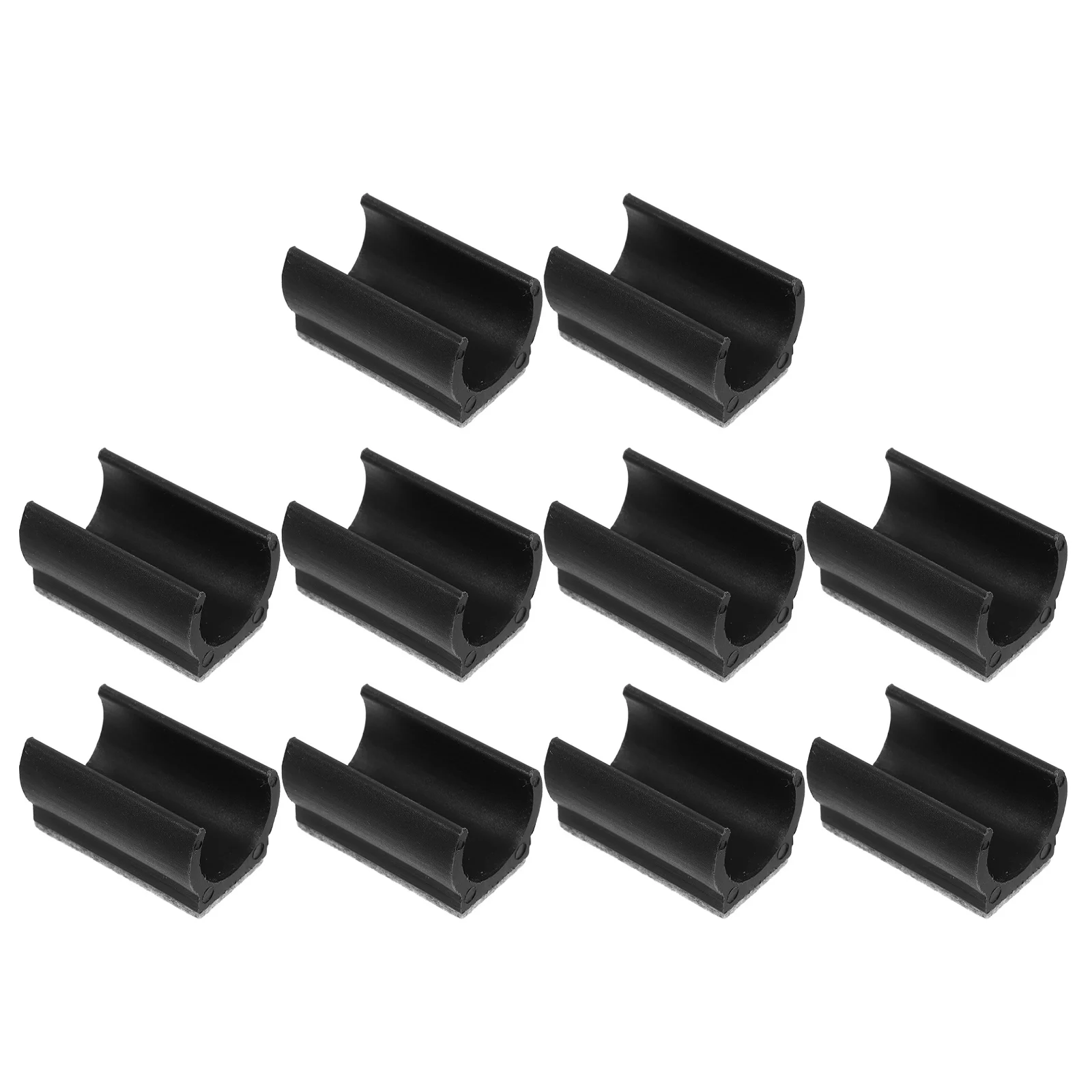 10Pcs U-Shaped Felt Furniture Pads Chair Leg Protectors Floor Caps for Chair Feet on Hardwood Floors Felt Feet for Furniture