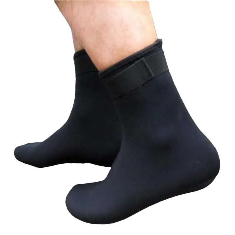 

Diving Socks For Men Warm Snorkel Socks Beach Booties Snorkeling Footwear 3mm Water Shoes Aqua Water Socks For Diving Snorkeling