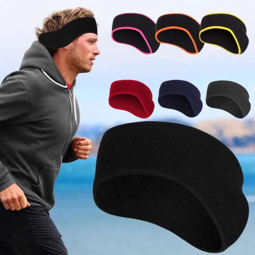 Winter Cycling Workout Running Bicycle Sport Headband Ear Warmer Men Women Windproof Warm Earmuffs Fleece Ear Cover Ear Muff