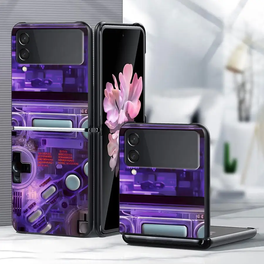 Advanced Buttons Mechanical Case for Samsung Galaxy Z Flip 8 Flip5 Z Flip 7 6 5 4 3 Flip4 Flip6 Flip3 Flip7 FE Phone Cover