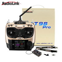 RadioLink AT9S PRO 2.4G 12CH DSSS FHSS Mode2 Transmitter w/R9DS Receiver for RC FPV Drones Model Airplane