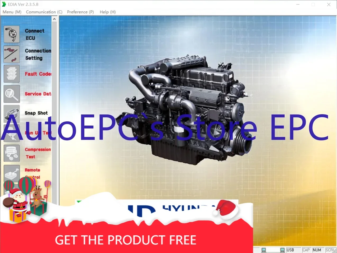 

AutoEPC Doosan E-Doctor Engine Diagnostic 2.3.5.8 (EDIA) Конструкция и промышленность 2023+клюжный газ