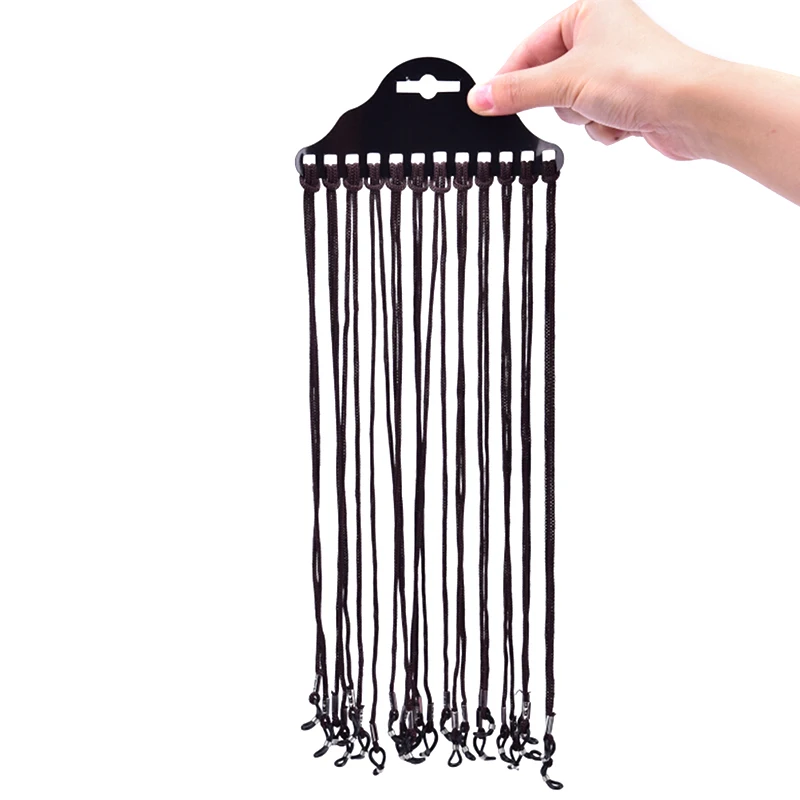 12 Pcs/set Nylon Chain Rope Eyeglasses Chain Sunglasses Eyeglasses Neck Rope Strap