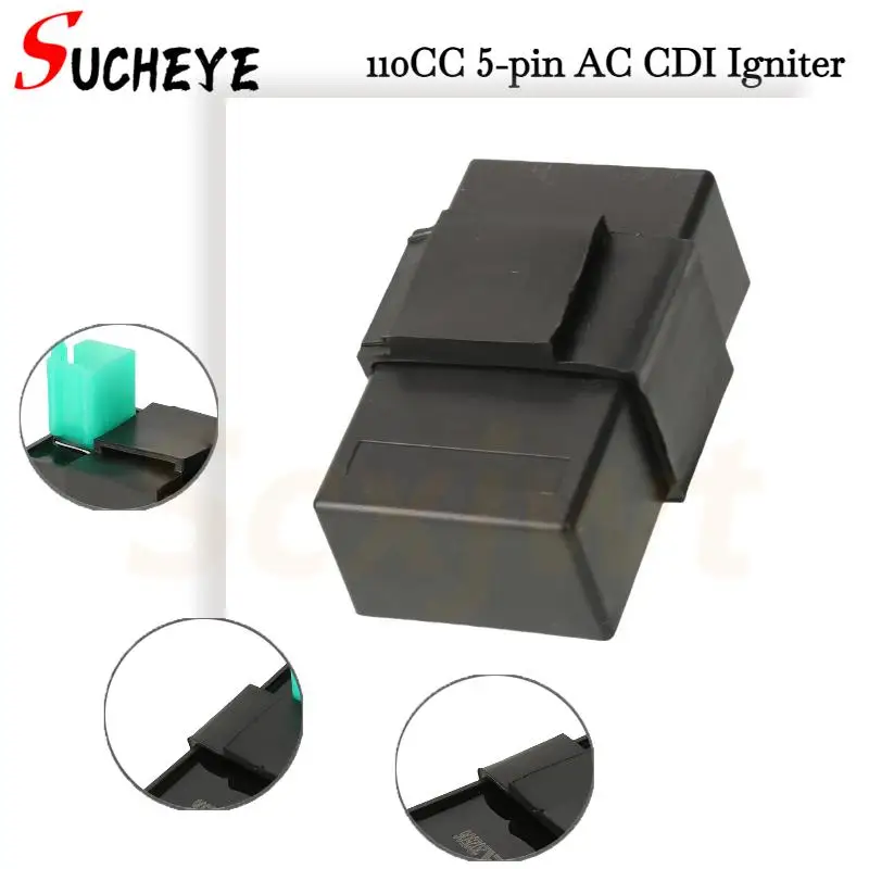 

Высокопроизводительный 5-контактный блок зажигания AC CDI для мопедов, кроссовых мотоциклов, квадроциклов и скутеров объемом 50cc, 70cc, 90cc, 110cc, 125cc – запчасти для гонок