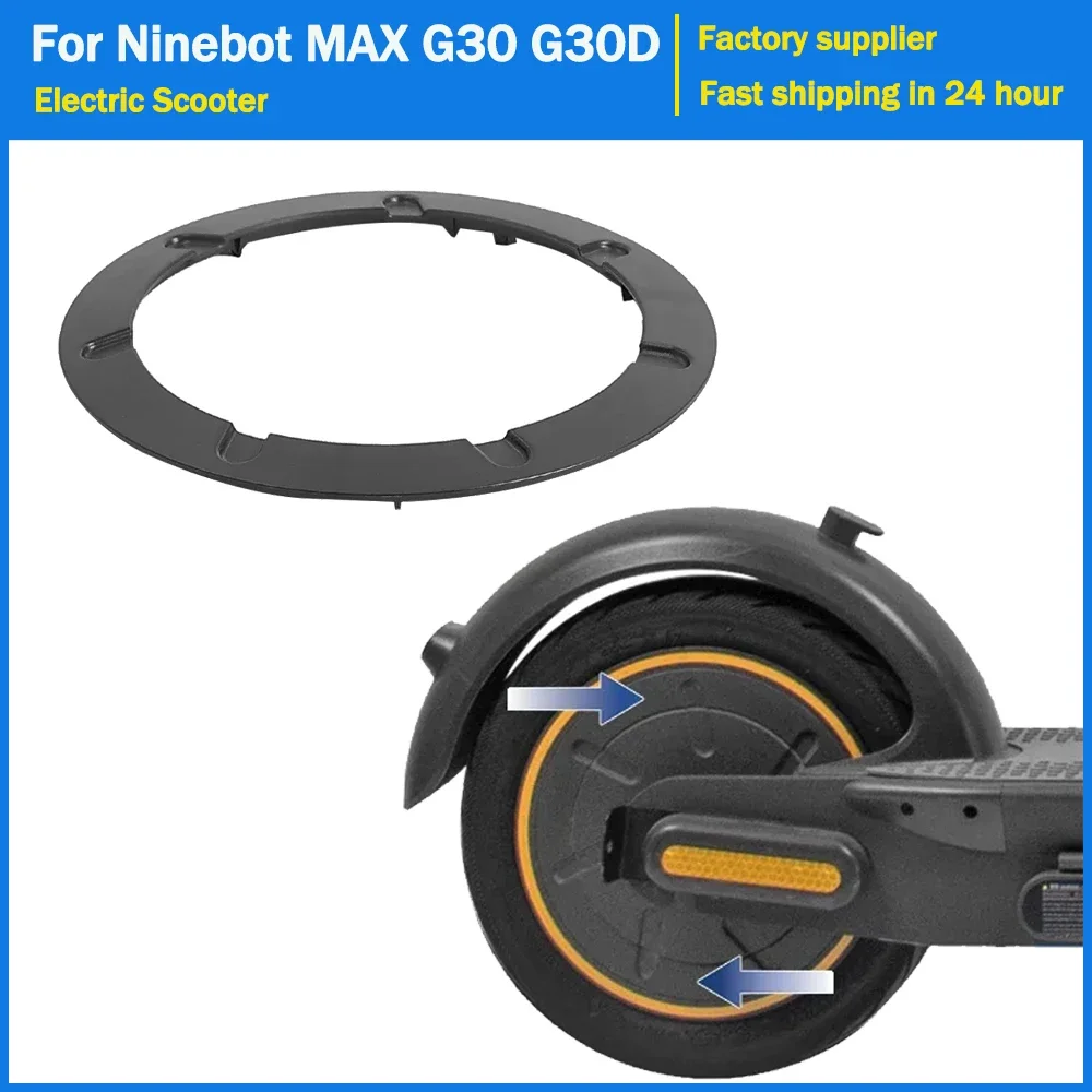 Original Motor Hub Trim Ring for Ninebot MAX G30 G30D G30LP Electric Scooter Accessories Skateboard Wheel Decorative Ring Parts