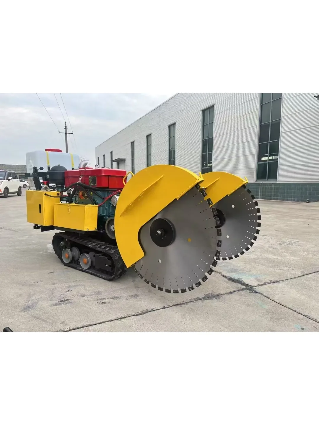Factory  Grooving Machines Cutter 500 Mm 800Mm Blades Track Cutting Machine for Road Surface Asphalt and Concrete