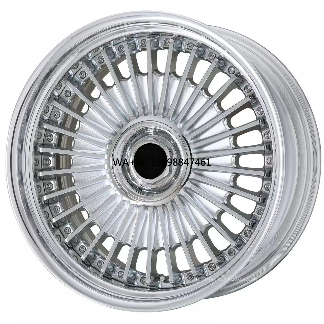 

Classic Nice Multiple Spoke Design Full Size 17 18 19 20 22 Inch 30mm Rim Pcd 5x112 5x114.3 PCD T6061 Forged Alloy Wheels Rims