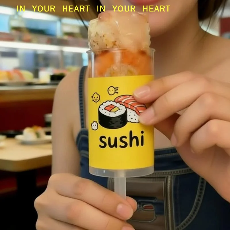 【X】Empty Sushi Push Up Box 10 20Pcs Sushi Cone Mold Ideal for Party Supplies Picnic Family Gathering Convenient Use
