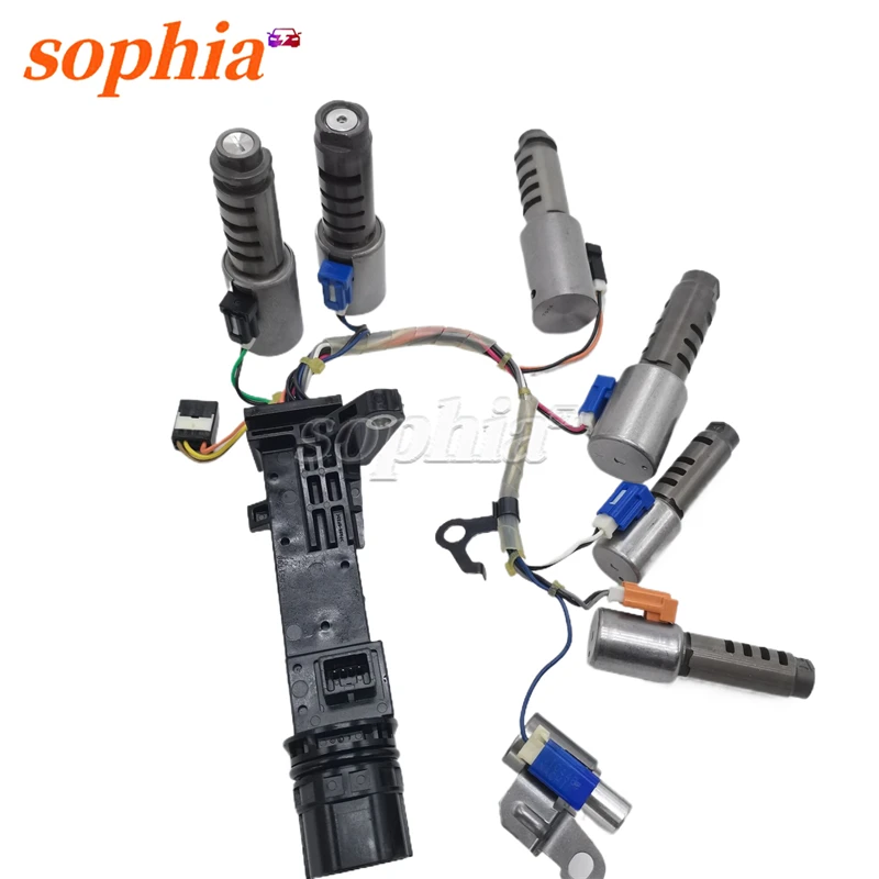 

U660E U661E U661 Transmission Solenoid Valve with Harness Kit for Toyota Lexus ES350 RX350 Camry Highlander 2.5L 3.5L