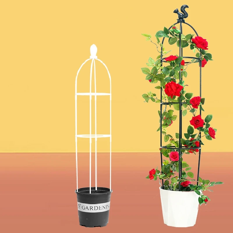 Climbing Plant Trellis Garden Tomato Support Cages For Flowers Plants Support Frame Trellis Climbing DIY Flower Vines Pot Stand