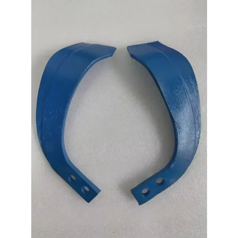 2 pieces 151 Walk-behind Tractor Rotary Tiller Parts Thickened Rotary Tiller Plow Blade Double Hole 225