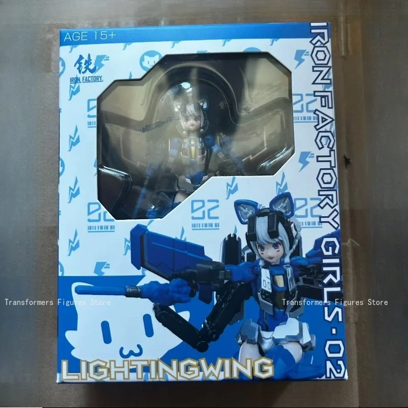 العلامة التجارية الجديدة التحول لعبة روبوت IFG سلسلة IFG-02 Lightingwing G1 أفلام أنيمي تتحرك أرقام نموذج عمل دمية تجميل هدية