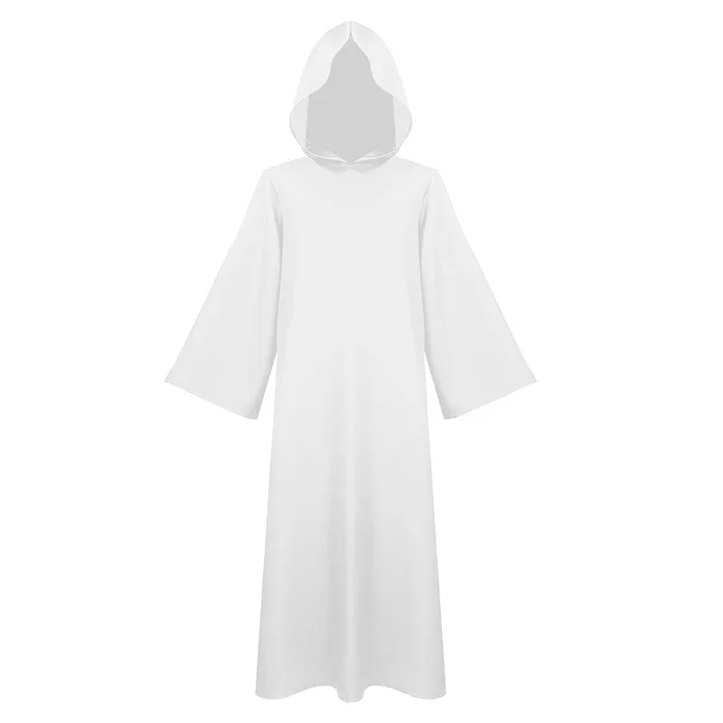 زي الهالوين التأثيري ذو اللون النقي للرجال الوطنيين القديم، رداء أداء الرقص الشبابي للخريف، قطع مستقيمة عادية... #2