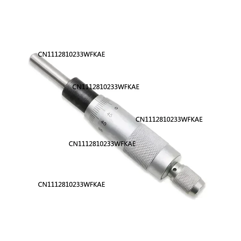 SHANHR Micrometer Heads 0-25mm Accuracy 0.01mm Flat Measuring Tool Type Thread Knurled Adjustment Knob Micrometer Head