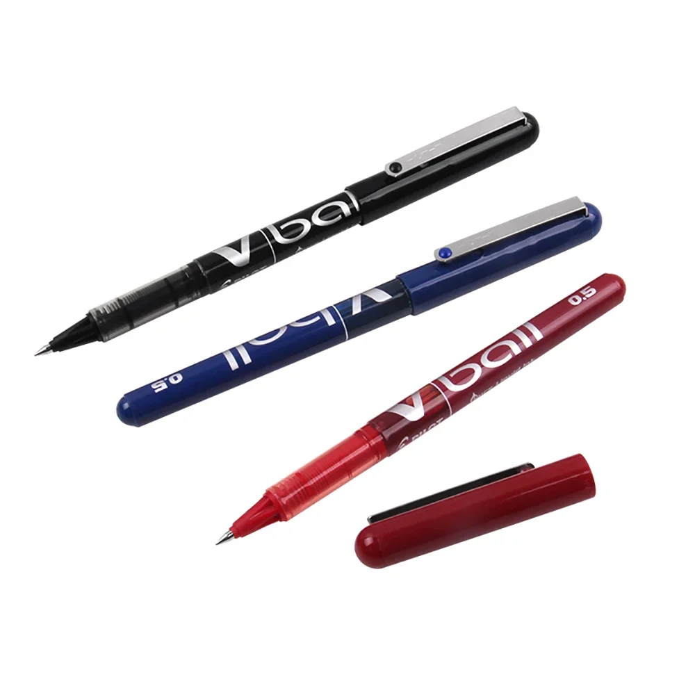 10PCS PILOT Gel Pen BL-VB5 Direct Liquid Pen 0.5mm Large Capacity School Acsesories Kawaii Stationery Japanese Stationery