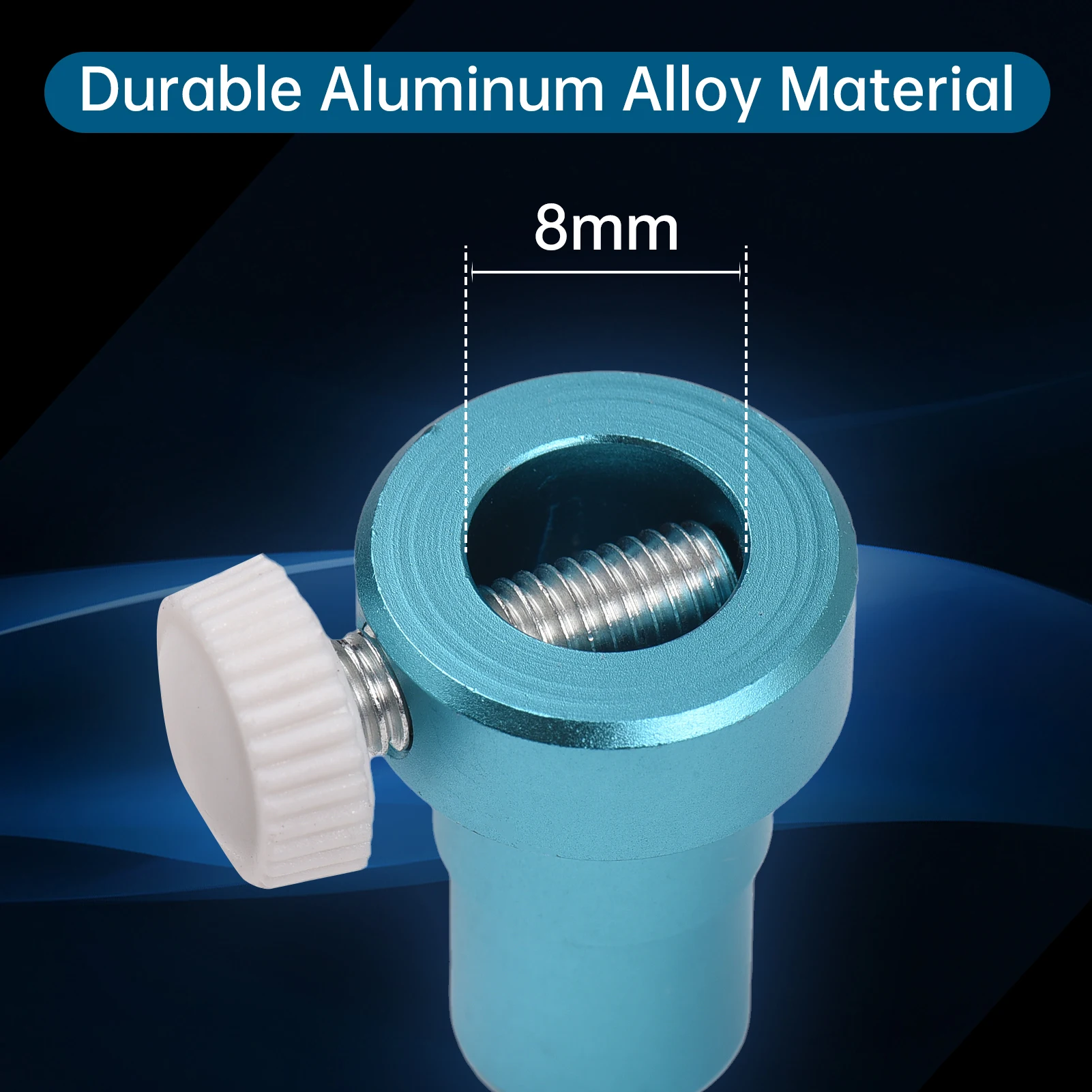 Die Cut Machine Pen Adapter with 3pcs Cutting Mat 6.5x4.5in for CRICUT JOY Cutting Machine Alloy Pen Holder for 8mm Diameter