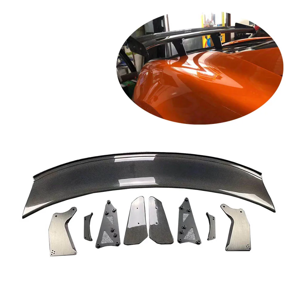 Carbon Fiber Rear Wing  Style for Mclaren 540C 570S 570GT Trunk High Wing Spoiler