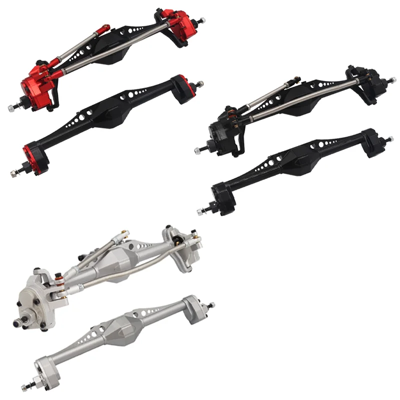 

1.9 UTB Metal Front and Rear Axle Assembly for 1/10 RC Crawler Car AXIAL SCX10 III AX103007 Cherokee Modified Accessories