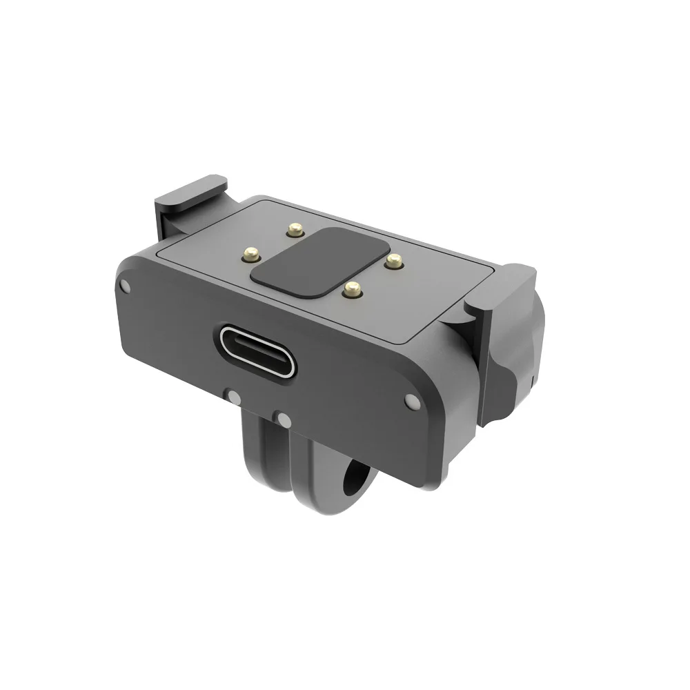 قاعدة شحن مغناطيسية قابلة للطي، قاعدة شحن سريعة الإصدار لـ DJI OSMO 360 وللكاميرا Action 5 pro/4، حامل سريع