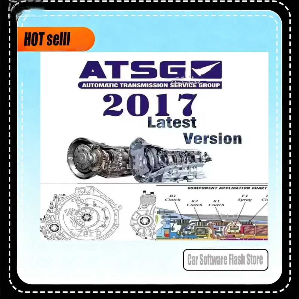 

ATSG 2017 Auto Repair Software 2025 Newest Automatic Transmissions Service Group Repair Manual Diagnosi Information