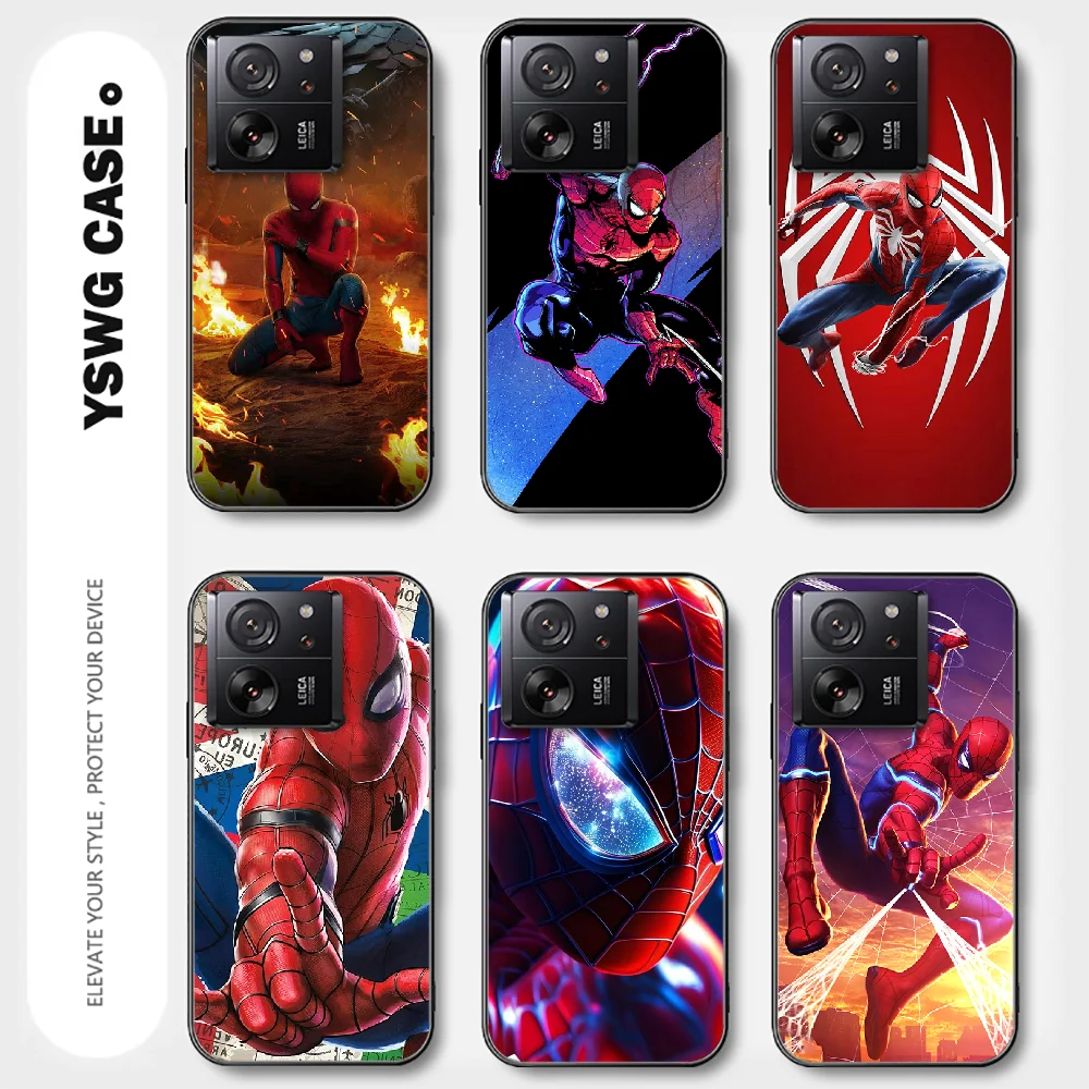 Spider-Man Hero For Phone Case Cover Xiaomi Mi 11 12 13 14 T Pro Plus Poco X3 X4 X5 F5 GT