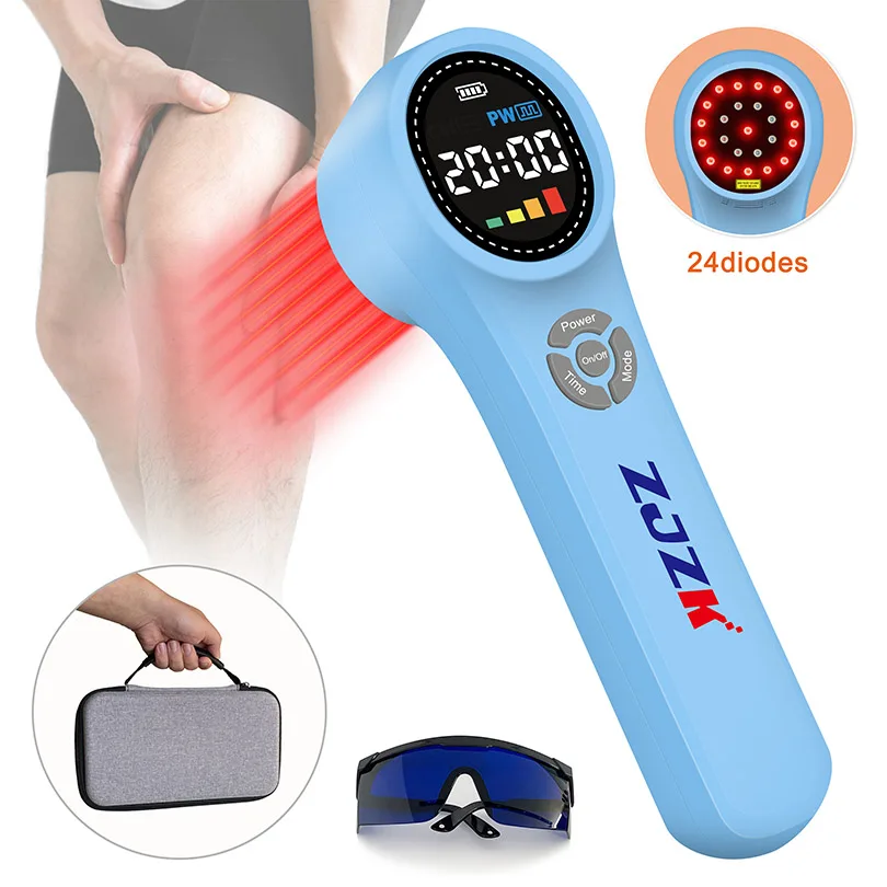 1760mW 980nm 810nm 660nm Mls Multiwave Laser Treatment for Nerve Pain in Leg Anti-inflammation Tissue Repair Wound Healing