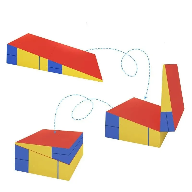 

Portable Foldable Incline Fitness Mat Lightweight Build For Gymnastic Training And Daily Exercise New Arrival