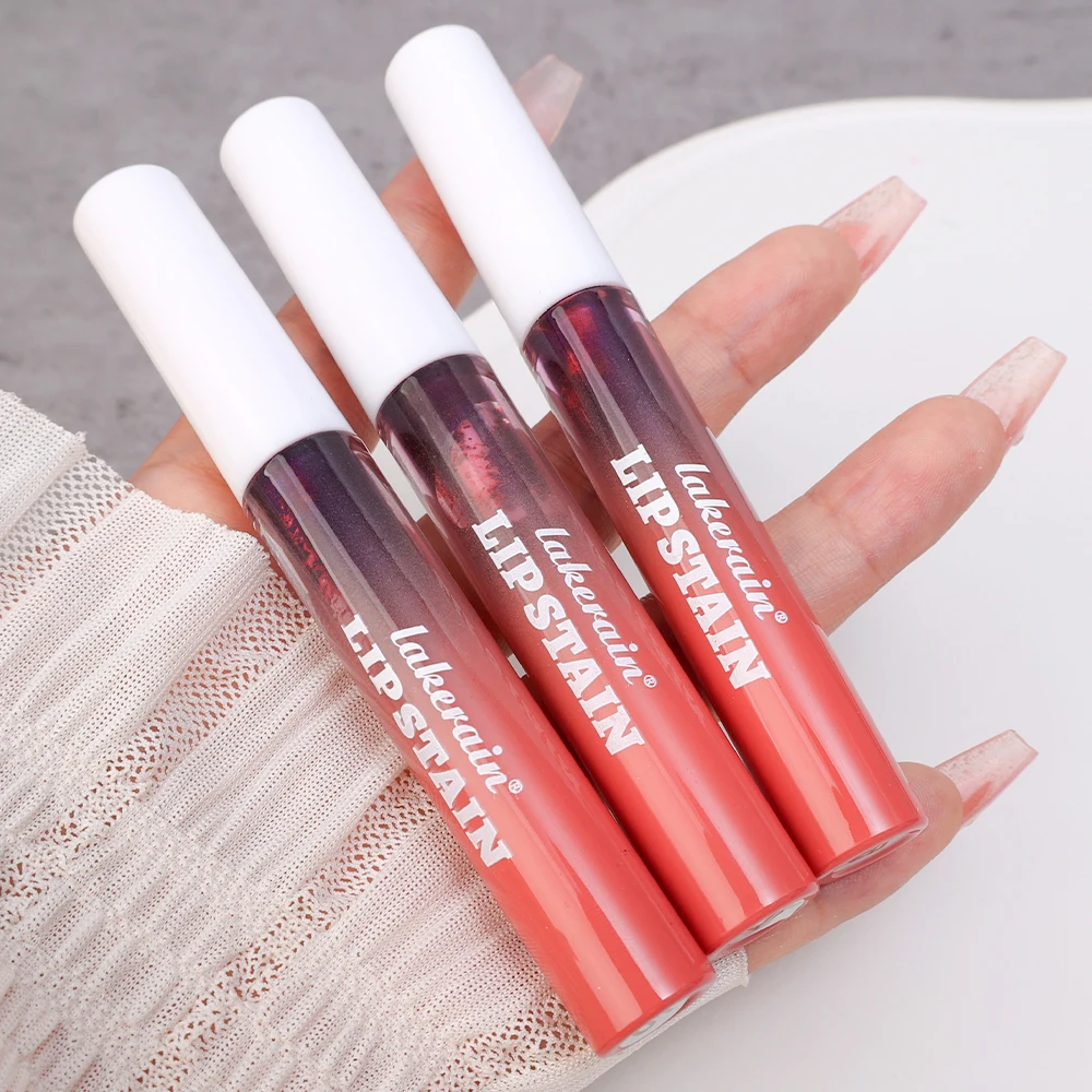 New Matte Peel Off Lip Stain 3 colori Long Lasting Waterproof Tear Off Pink Red Nude Lip Gloss idratante Natural Lips Makeup