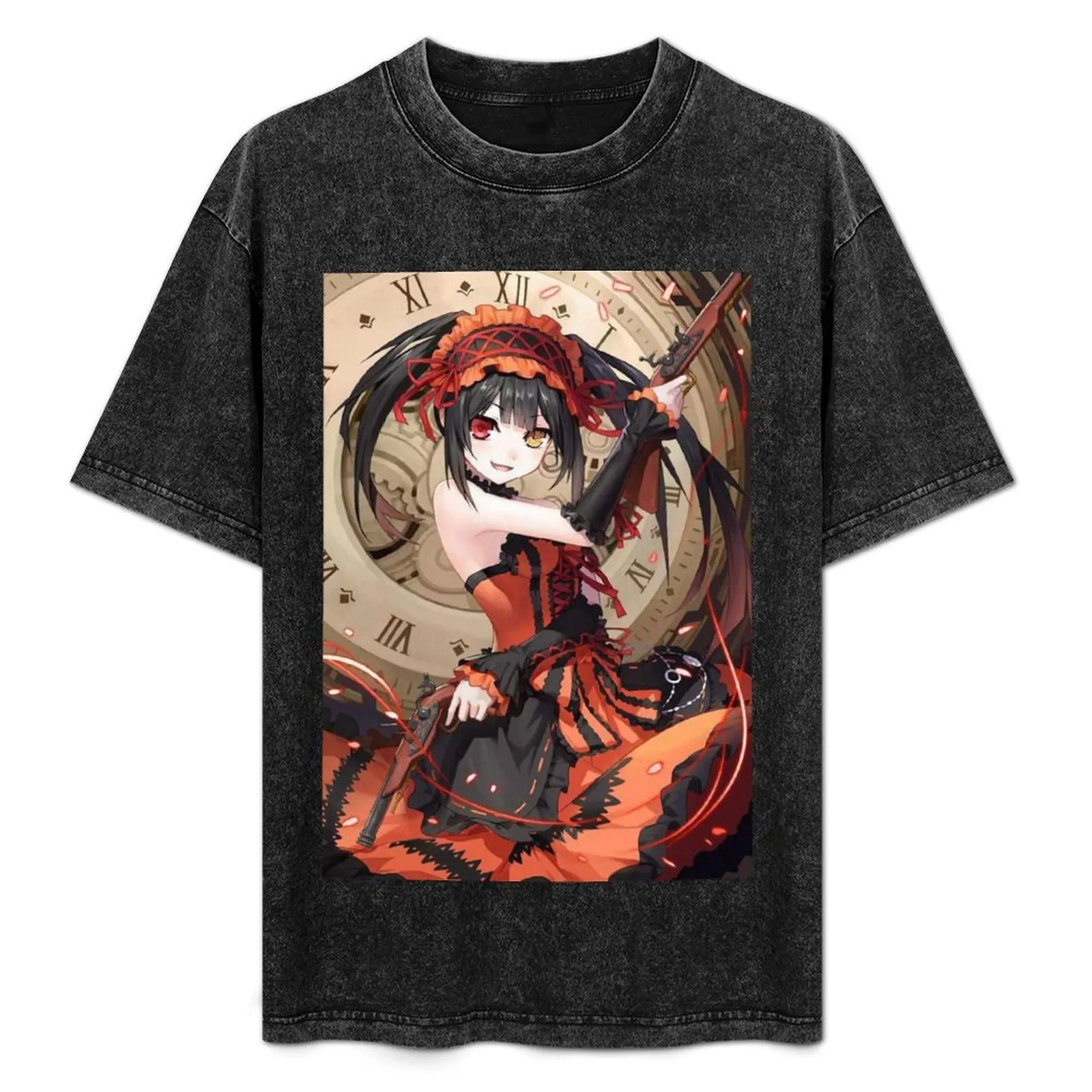 

Tokisaki Kurumi - Date a Live T-Shirt Plus Size Everyday Tee Shirt