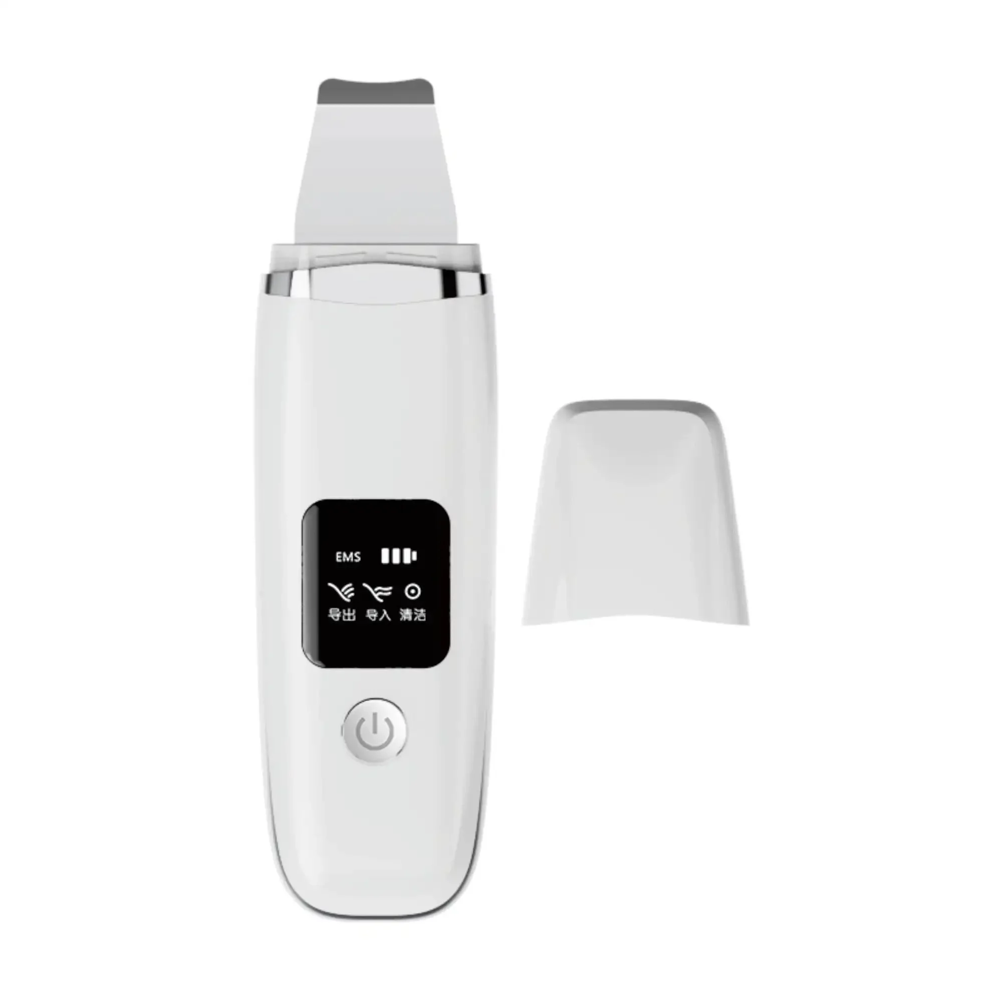 Ultrasonic Skin Scrubber Peeling Acne Blackhead Remover Ultrasonic EMS Ion Face Deep Cleaning Facial Shovel Cleaner
