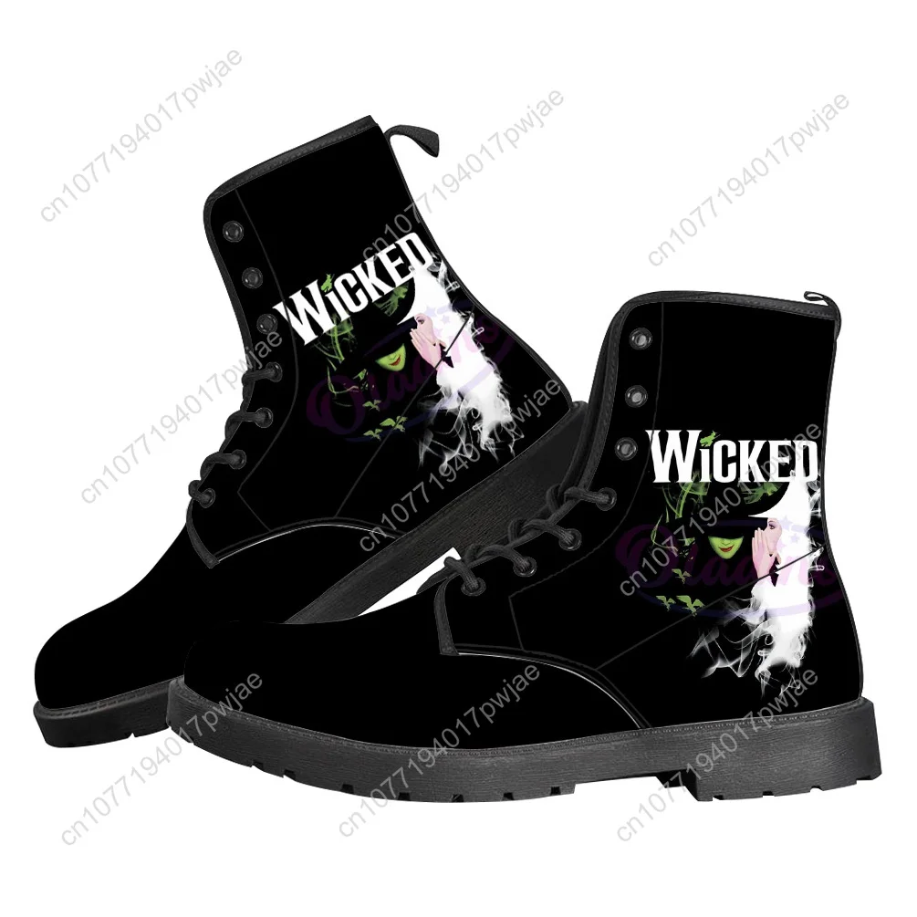 

Wicked the Musical Casual Boots Mens Womens Shoes Retro Street 3D Lightweight water proof Boot Outdoor Customize Made Boots