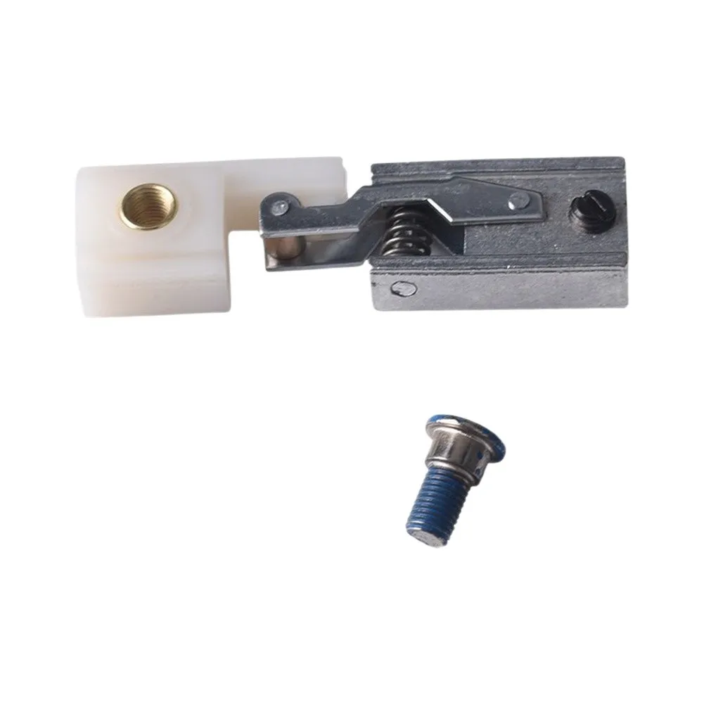 Nylon Hook Concealed Door Closer Hardware for Standard Door Installations 11 3.5 3cm Size Silver and White Color