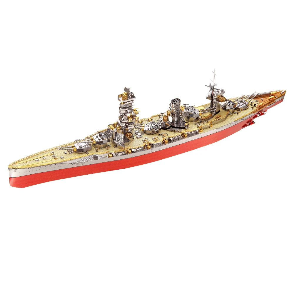 Piececool 3D Puzzles Yamato Nagato Class Battleship Model Building