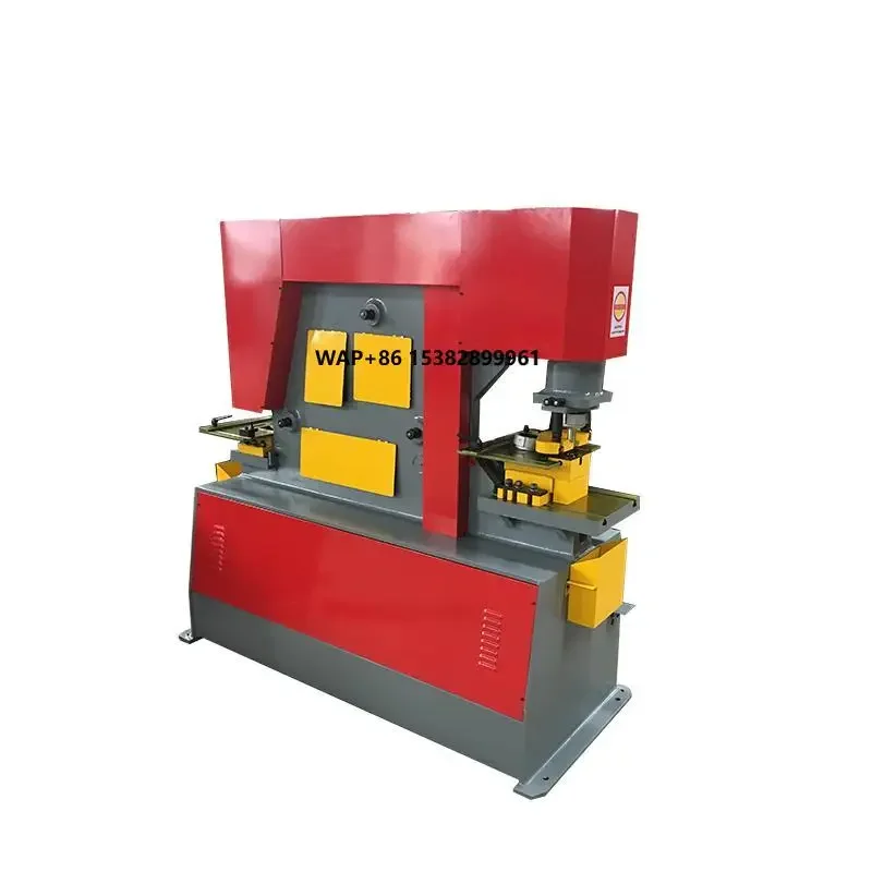 Q35Y Small Sheet Metal Plate Hole Punching Press Tools of Hydraulic Ironworker