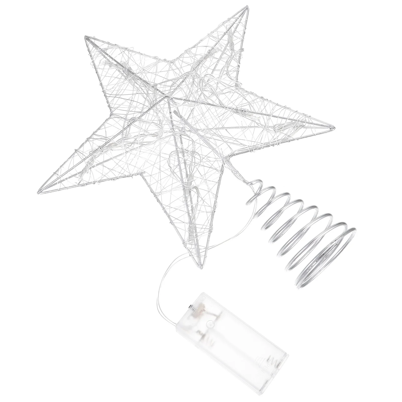 1 قطعة نجمة مضيئة مشرقة LED شجرة عيد الميلاد توبر الرائعة شجرة زخرفة لقضاء عطلة المنزل ديكور احتفالي الديكور