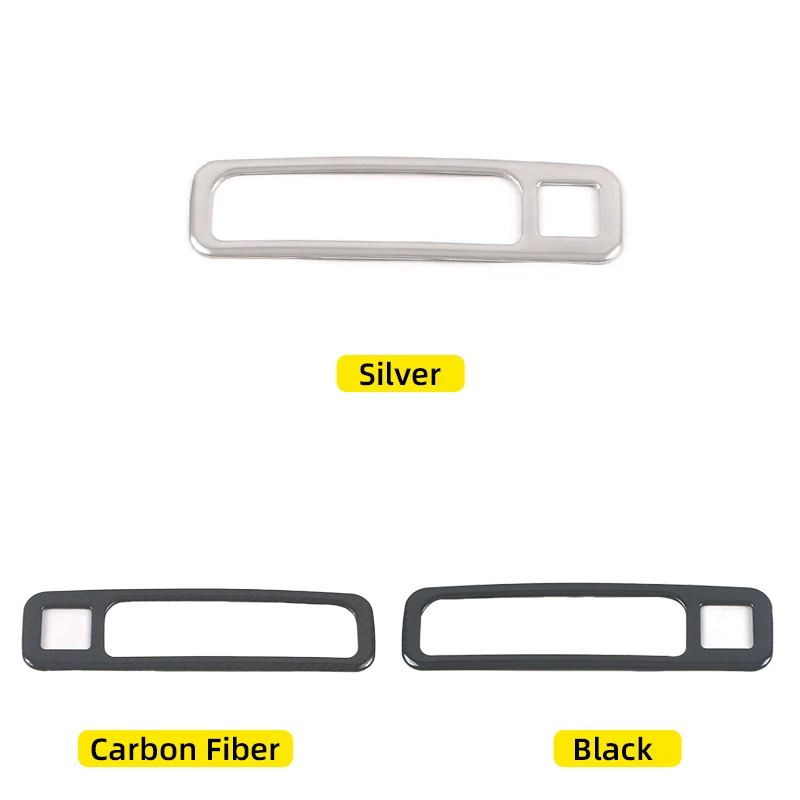 For Toyota Highlander XU70 Kluger 2020 2021 2022 2023 Stainless Car Trunk Door Handle Frame Cover Trim Sticker Accessories