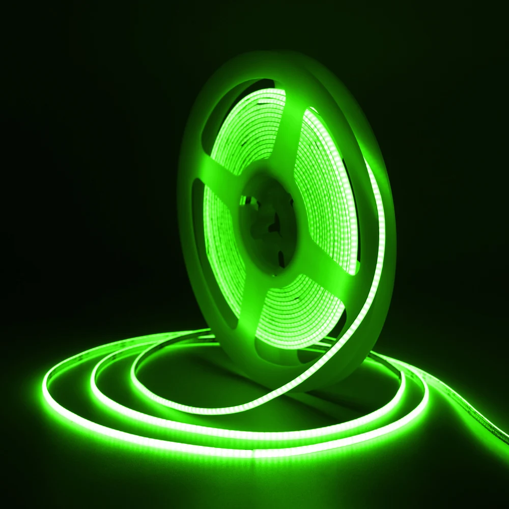 3V 5V 2,7mm Ultra Dünne COB LED-Streifenlichter Batteriebetrieben DIY Mini Figure 480LED/m Flexibles Klebeband-Licht Rot Warmweiß Dimmbar