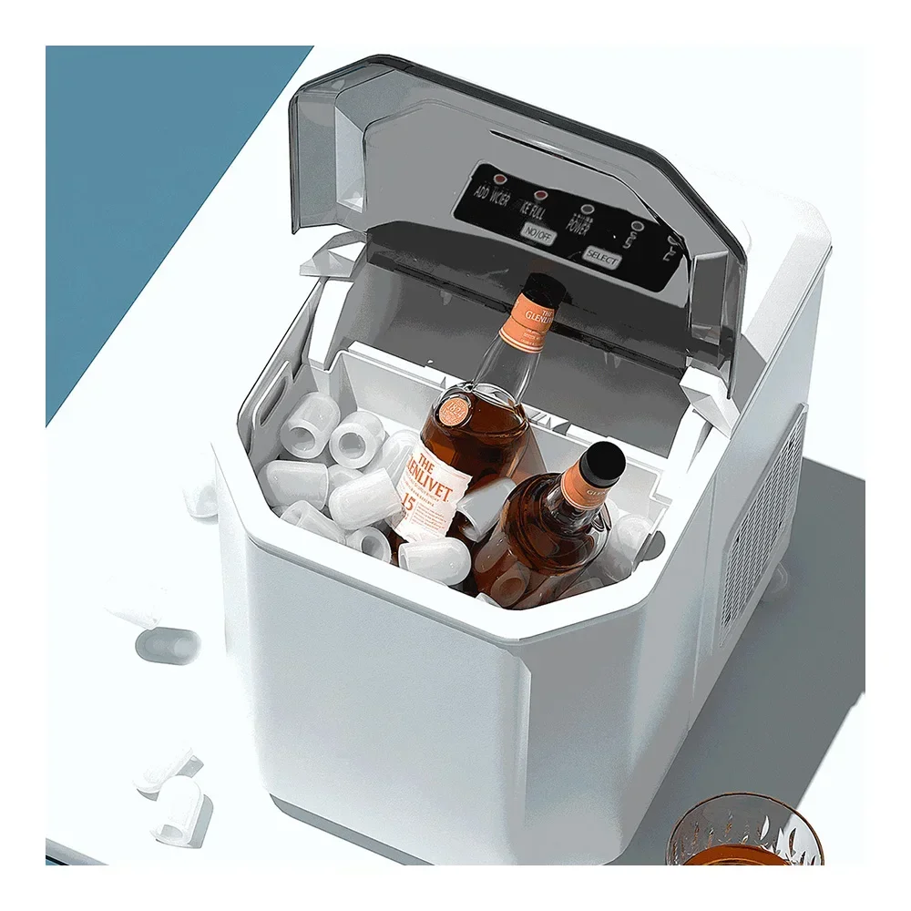 Machine à glace blanche portable, petite Machine à glace rapide, offre spéciale